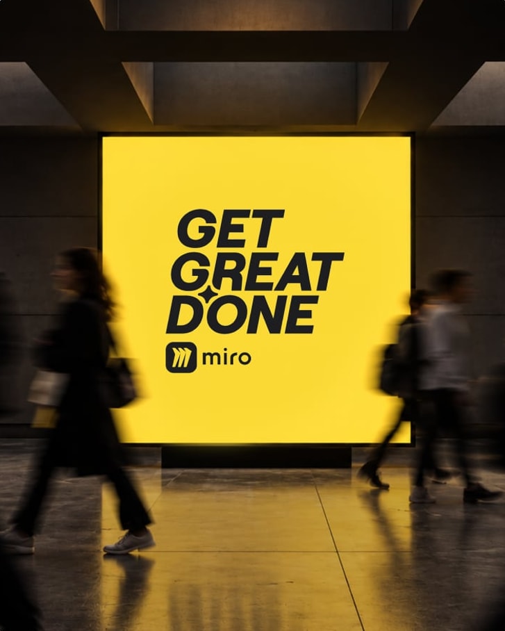 Get Great Done / Miro Tagline